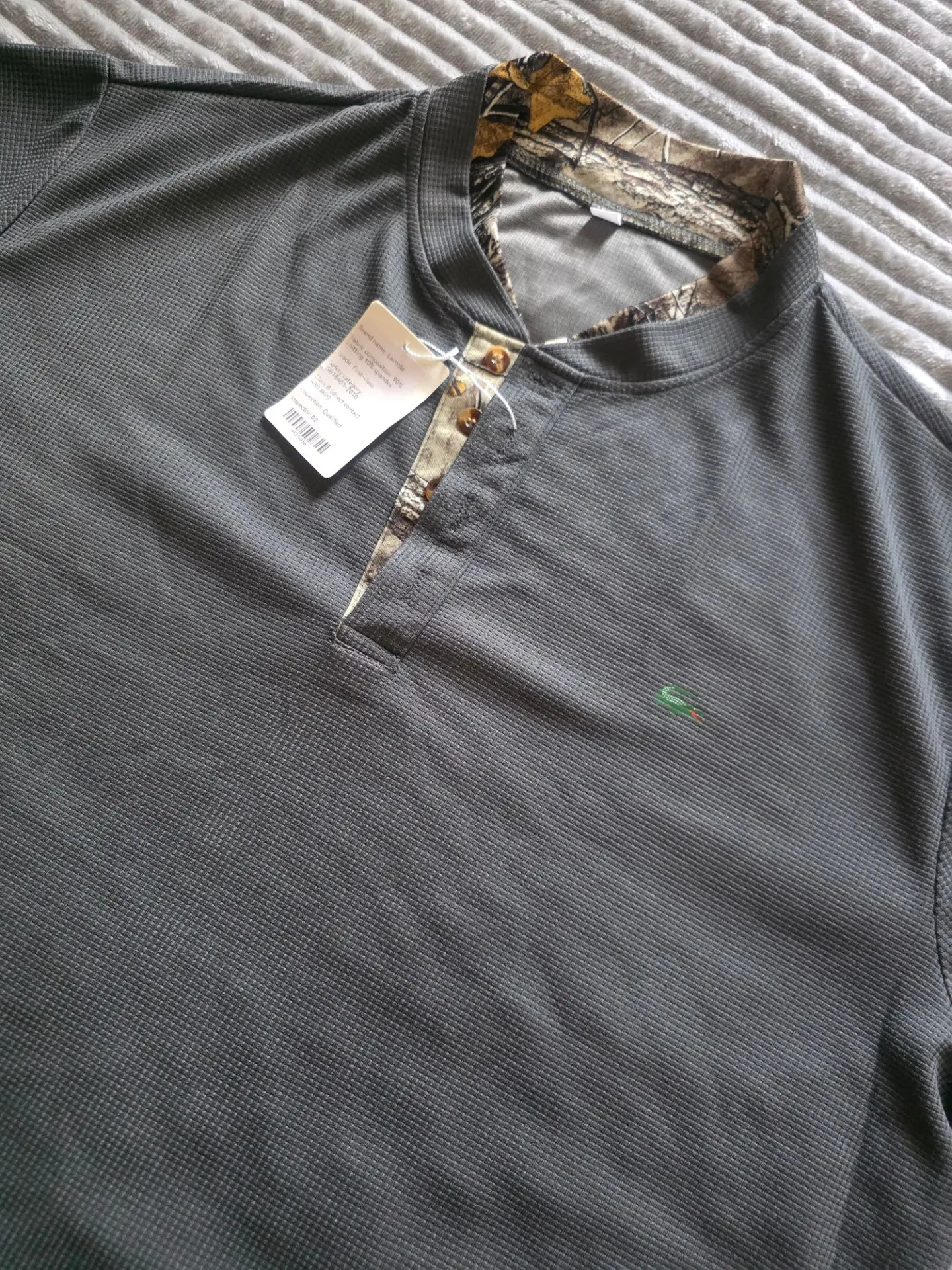 Футболка Lacoste, мужская, хорошего качества 👌