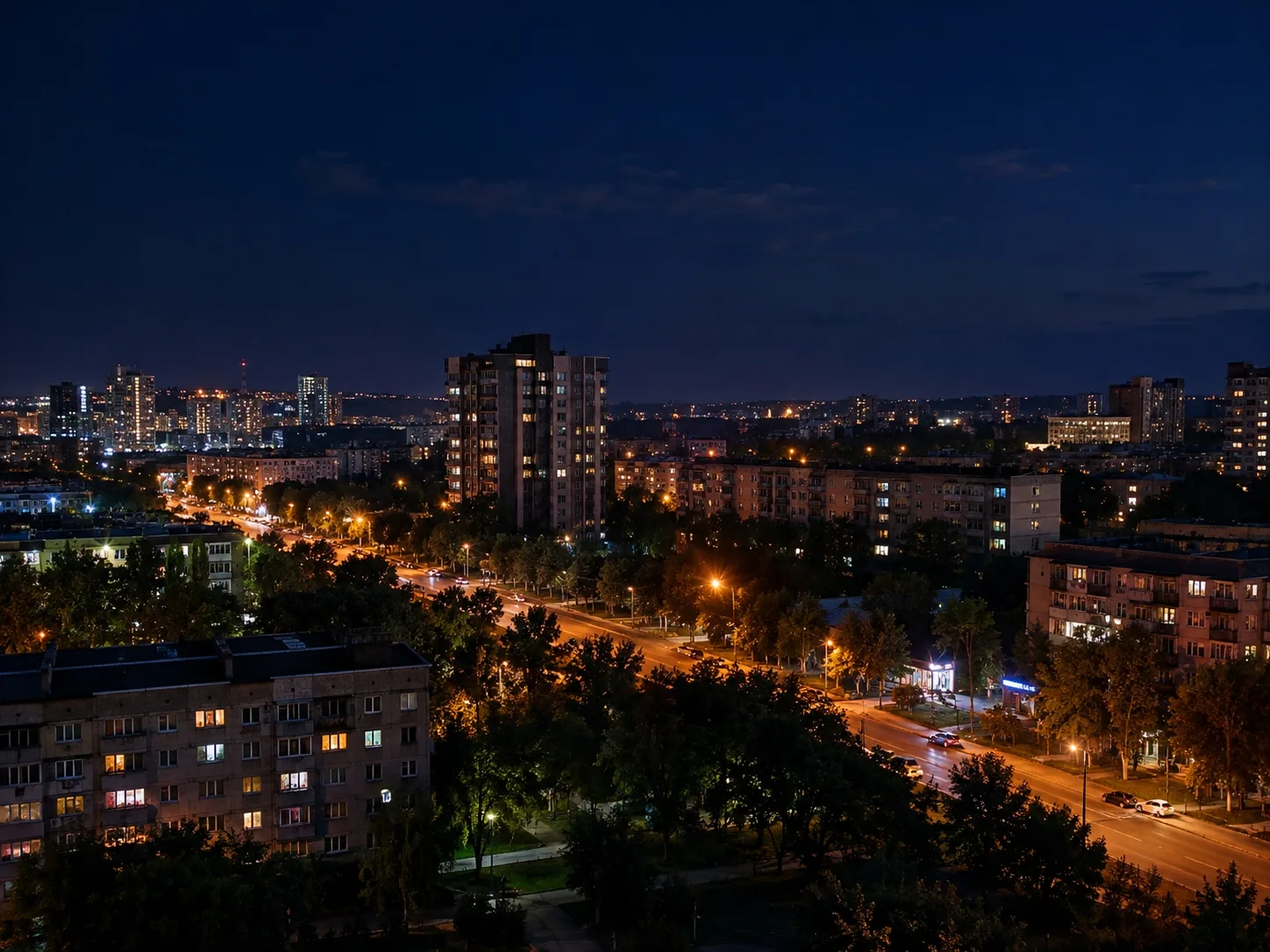 Спокойной ночи, любимый Мариуполь