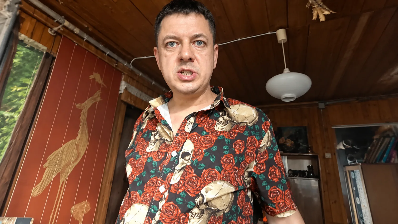 Вот таким лицом раздаю актерам задачи!