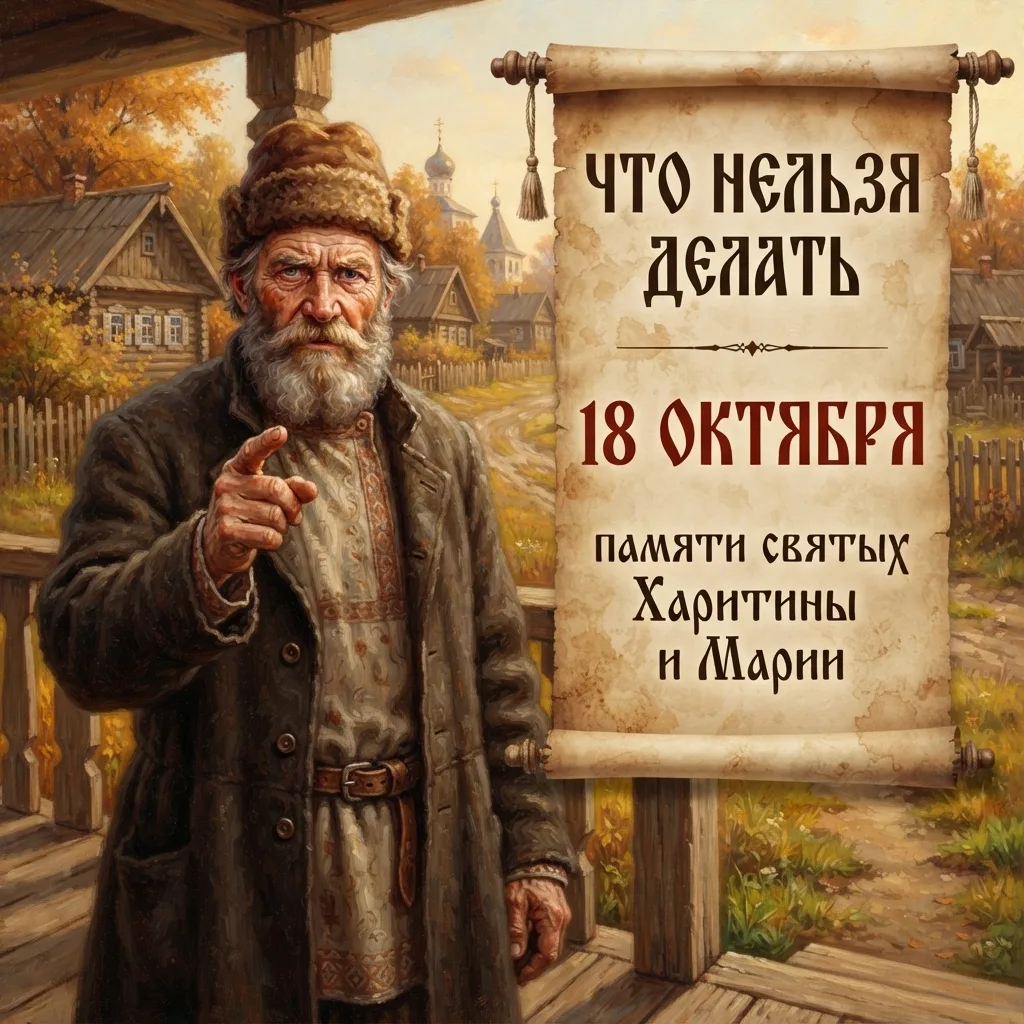 🚫 18 октября — Что нельзя делать