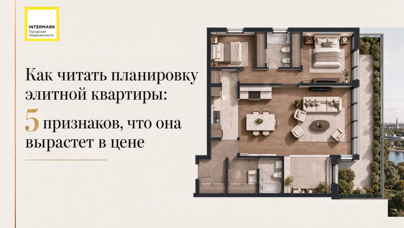 📐Как читать планировку элитной квартиры:
