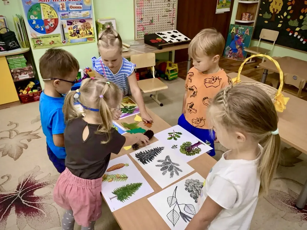 🌳 «Лес. Деревья»: изучаем природу на ощупь!