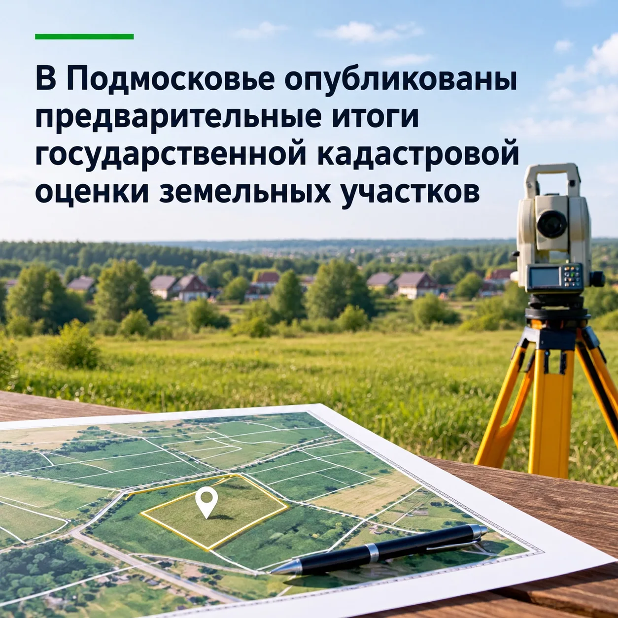 В Подмосковье опубликованы предварительные итоги государственной кадастровой оценки зем...