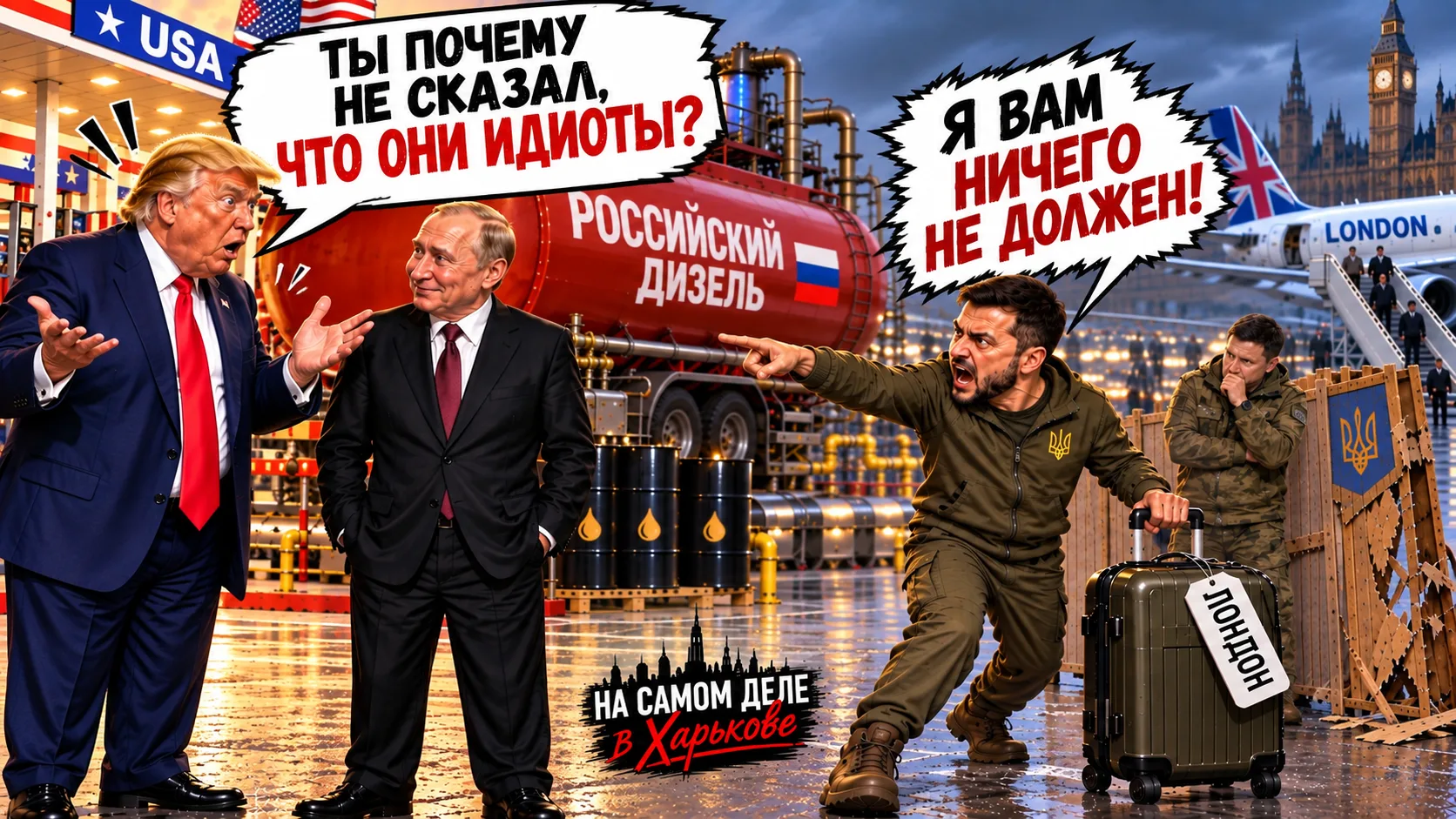 🇺🇦О, пошел шантаж в ход
