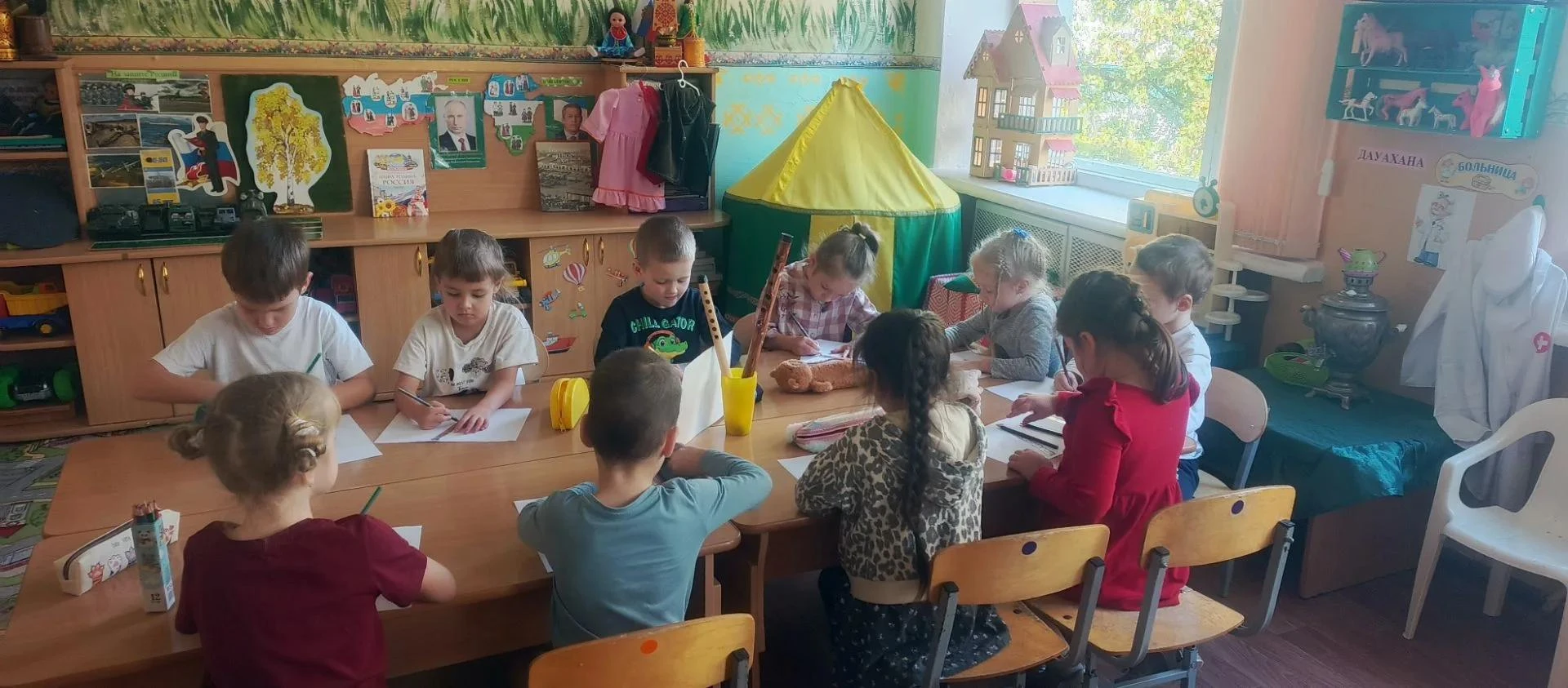 💥В честь Дня курая в группе с изучением башкирского языка "Пчёлка" состоялось тематиче...