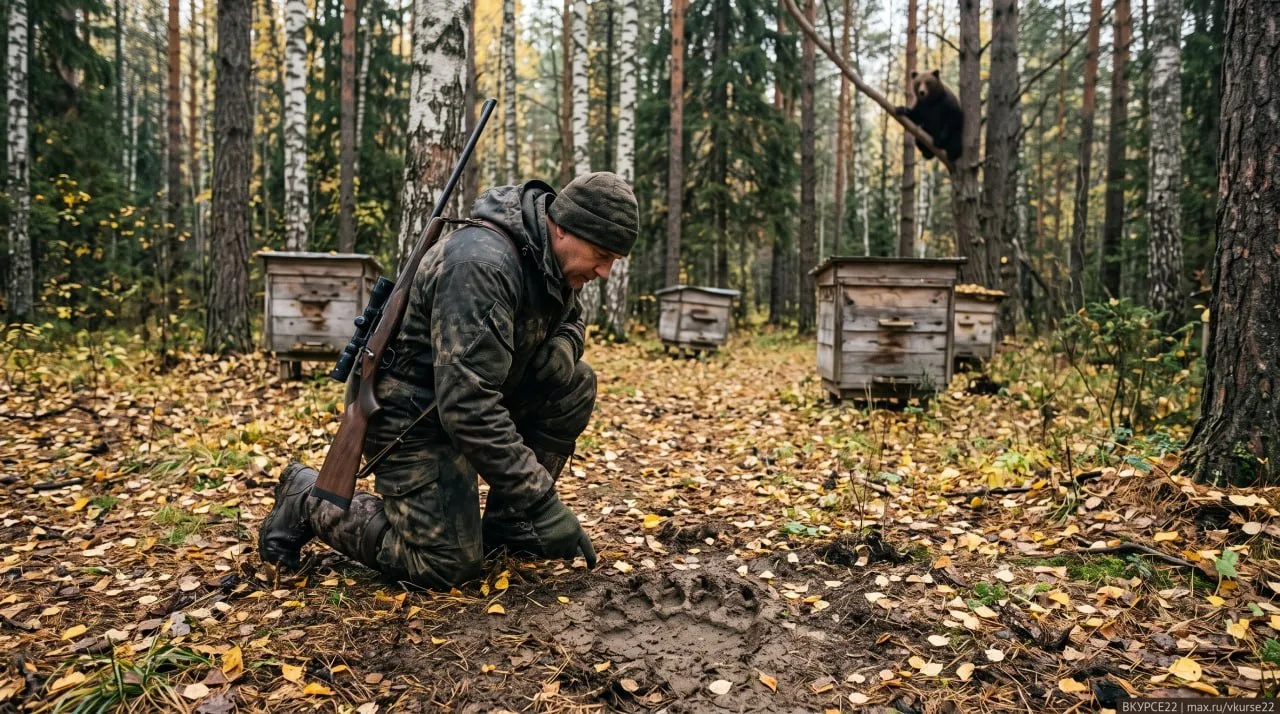 🐻 В Солтонском районе, где медведь напал на подростка, за две недели добыли около 30 х...
