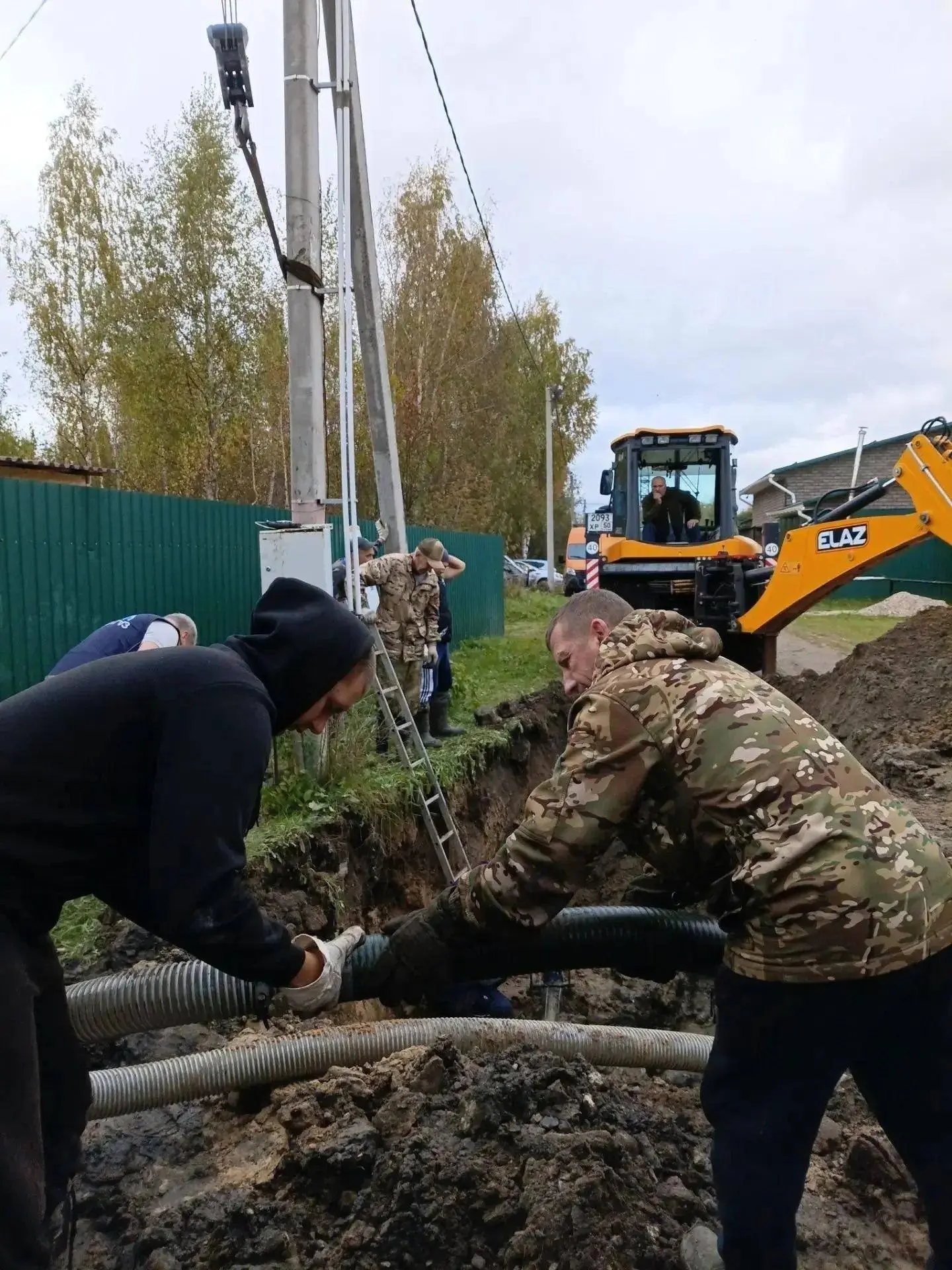 💧 В Богородском округе отремонтировали водопровод и пожарный гидрант