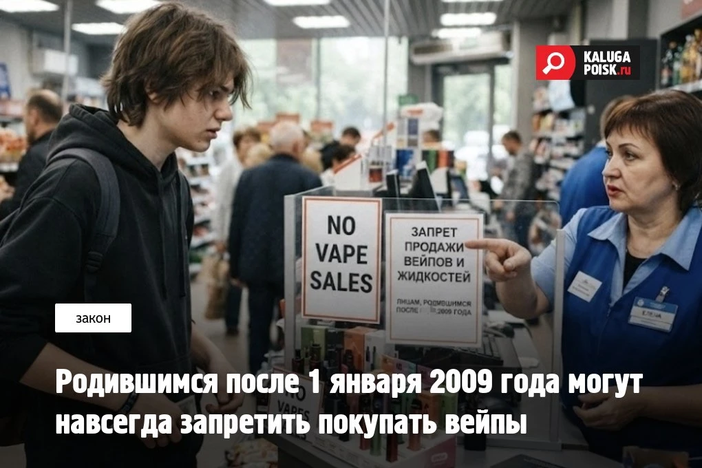 В России предложили ввести "поколенческий запрет" на продажу никотинсодержащей продукци...