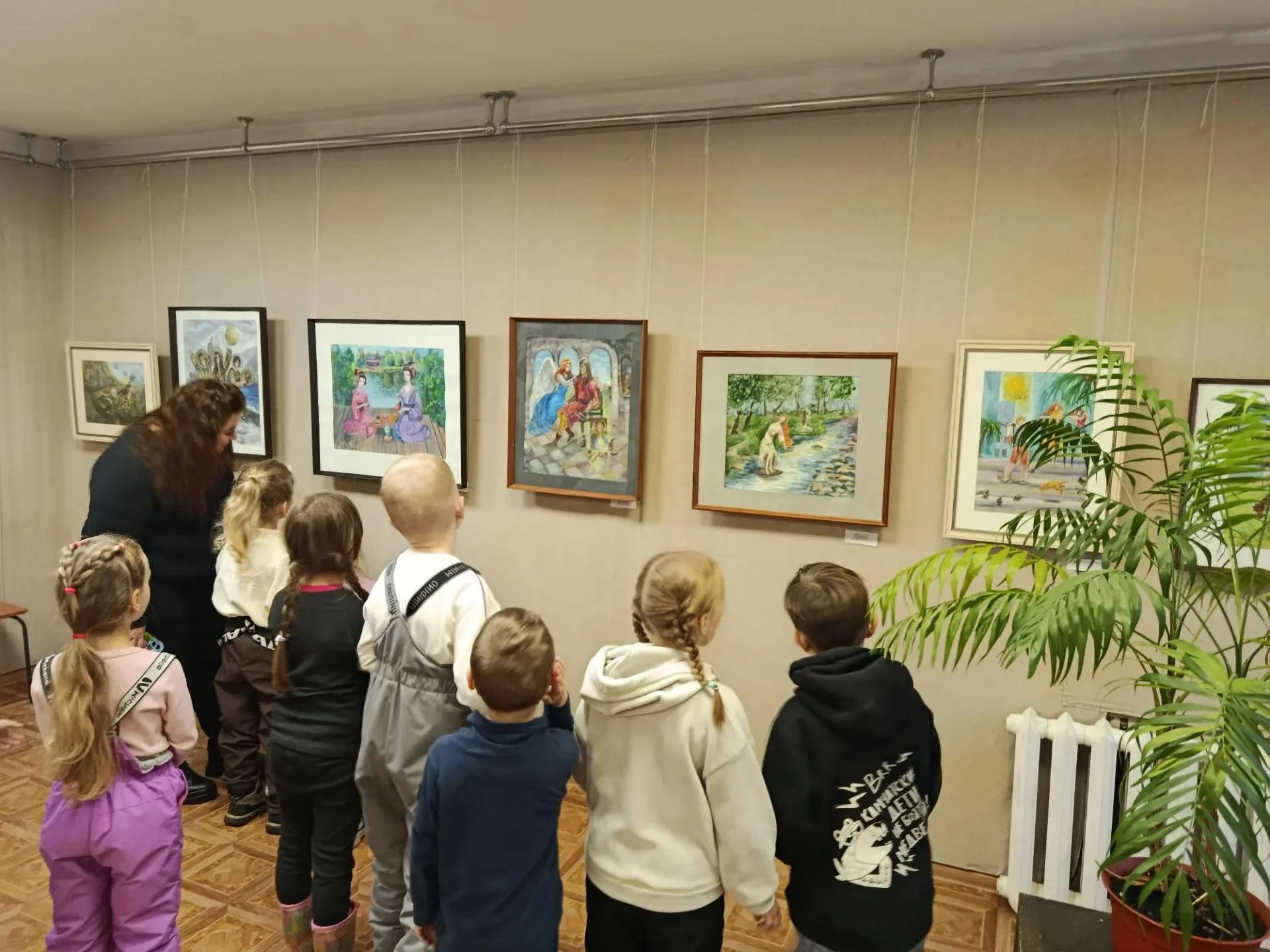 Маленькие художники в большом мире искусства