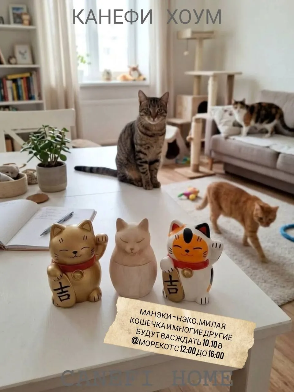 Сегодня в Котокафе MoreKot