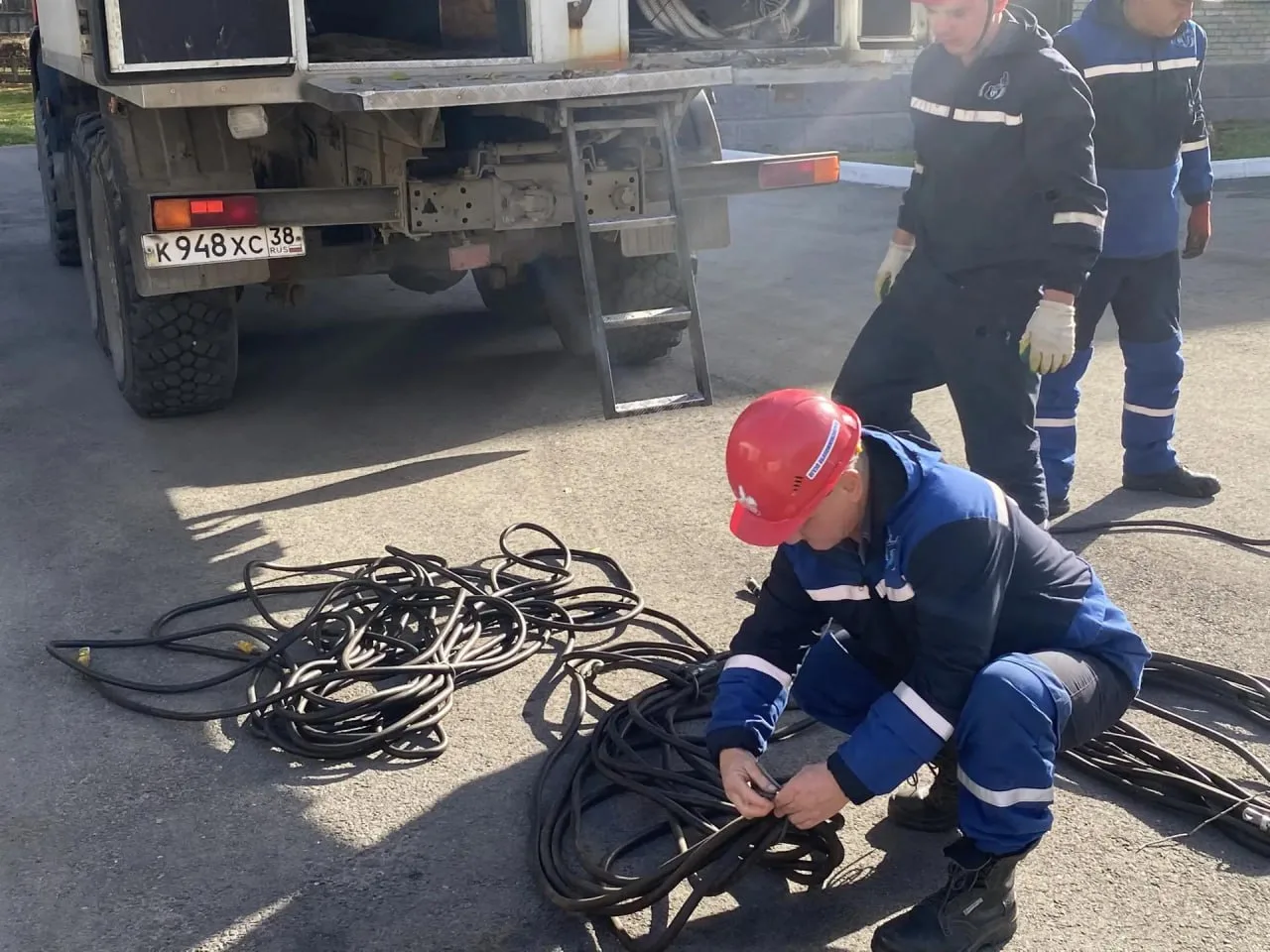 Ангарские электрические сети отработали резервное электроснабжение школы № 39
