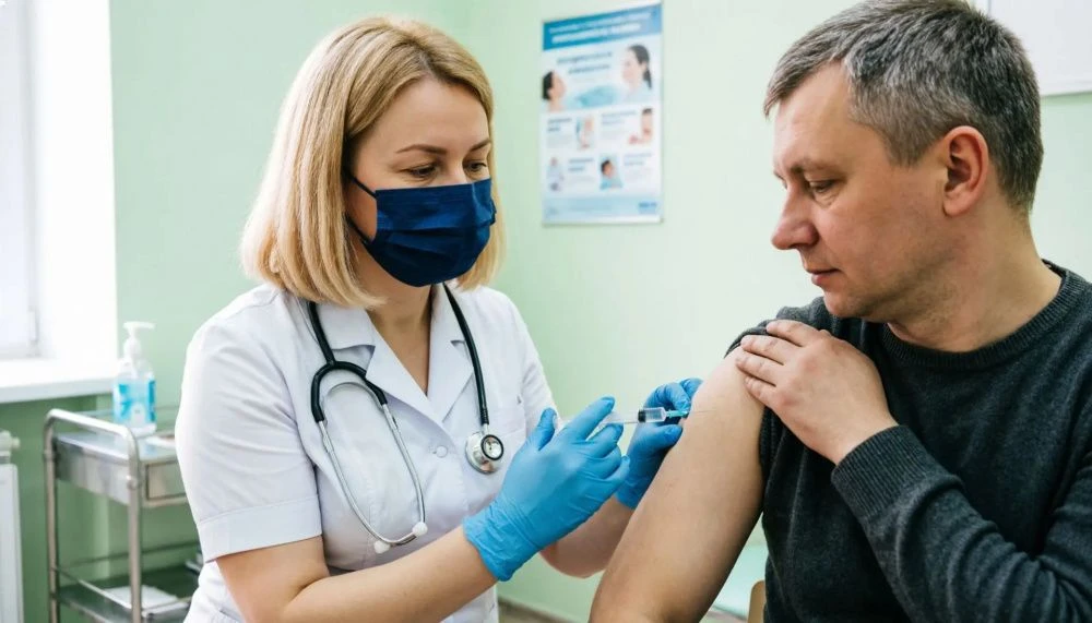 💉 Костромичи могут сделать бесплатную прививку от гриппа без предварительной записи