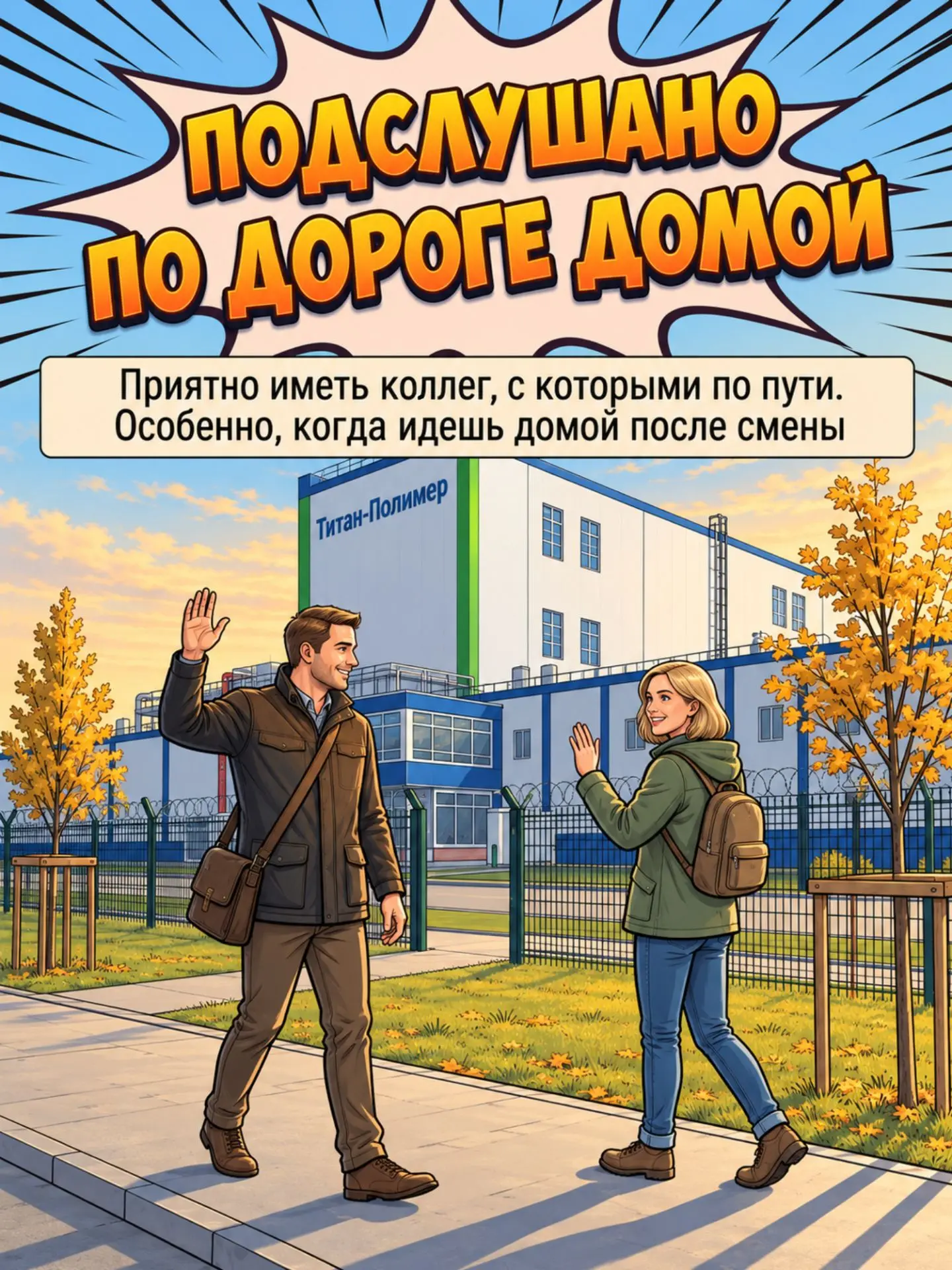 Подслушано по дороге домой
