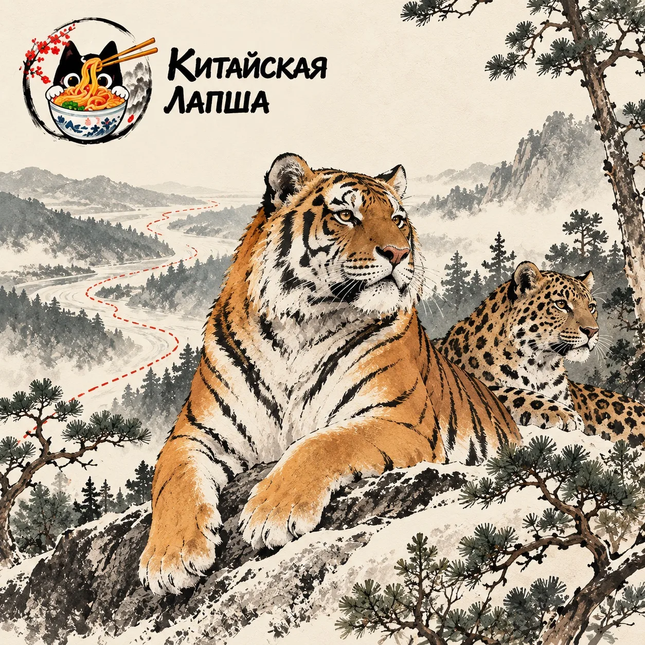 Сделано с Китаем | Как тигра узнают на границе без паспорта