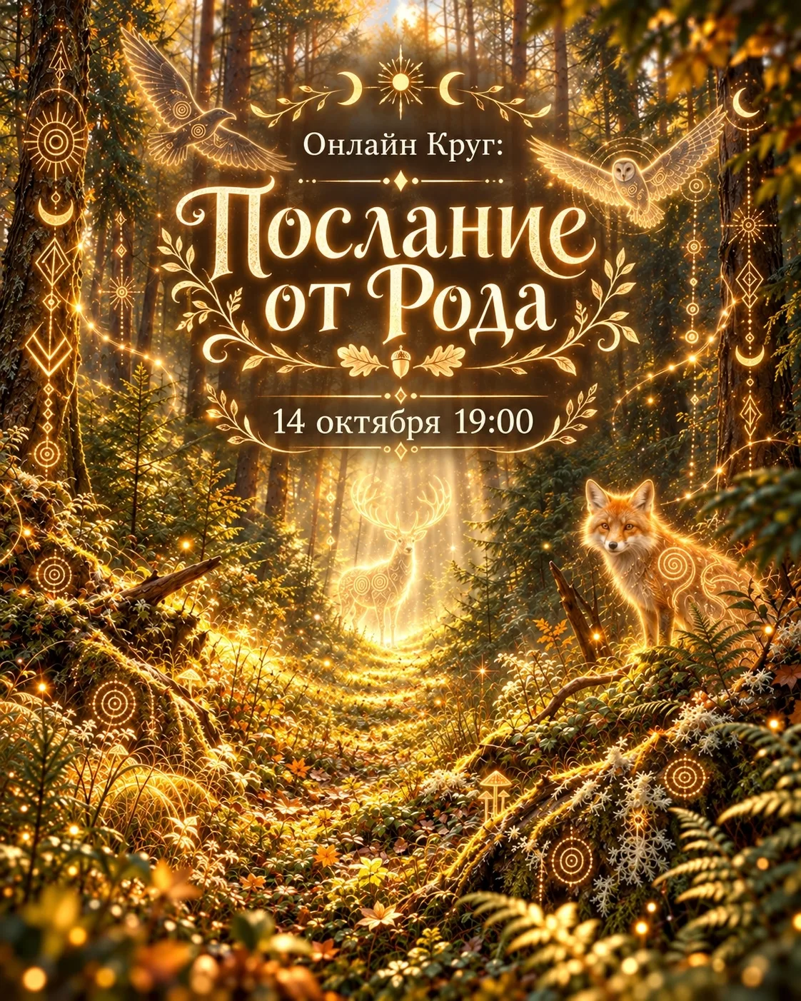 🍂 Осень — время корней. Время Рода