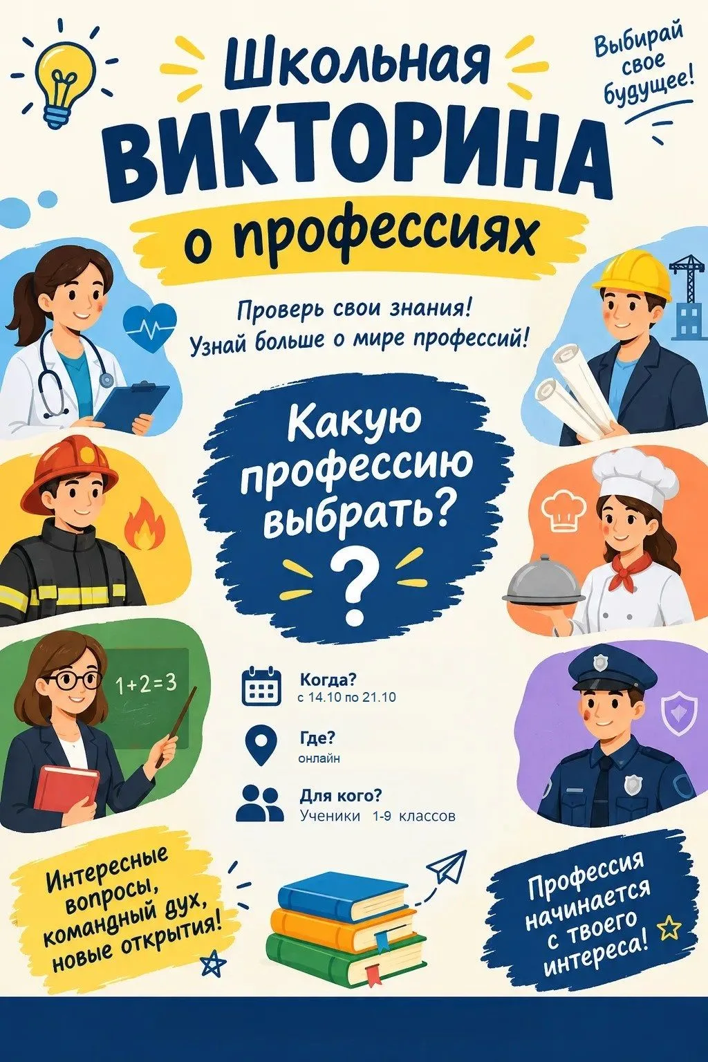 🚀 Какую профессию выбрать?