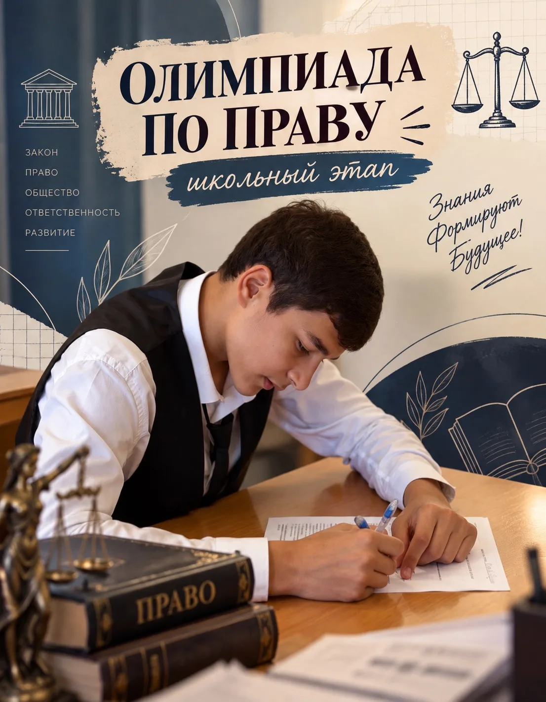 ⚖️📚 ШКОЛЬНЫЙ ЭТАП ОЛИМПИАДЫ ПО ПРАВУ