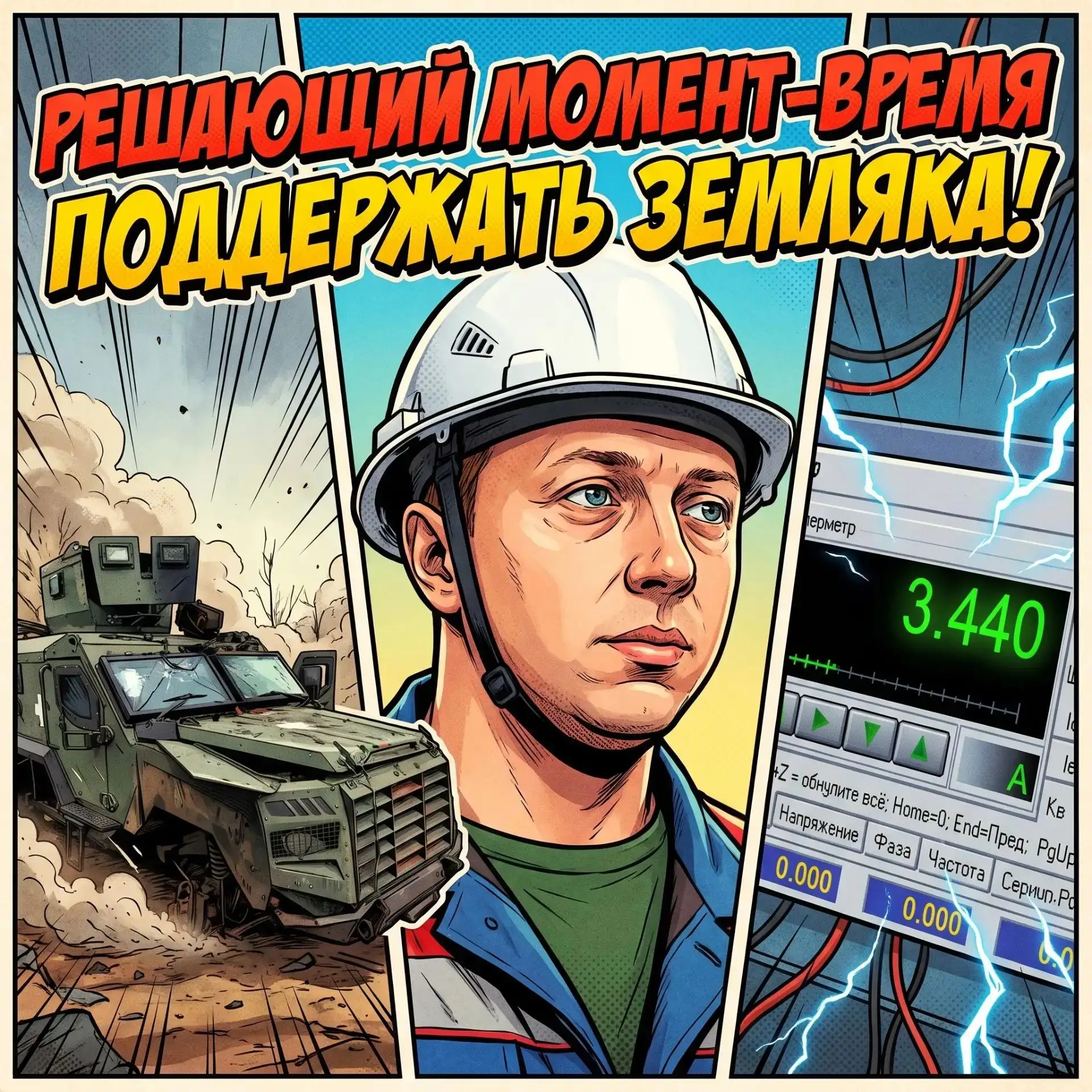 ⚡⚡⚡ Последние сутки, чтобы поддержать нашего земляка!