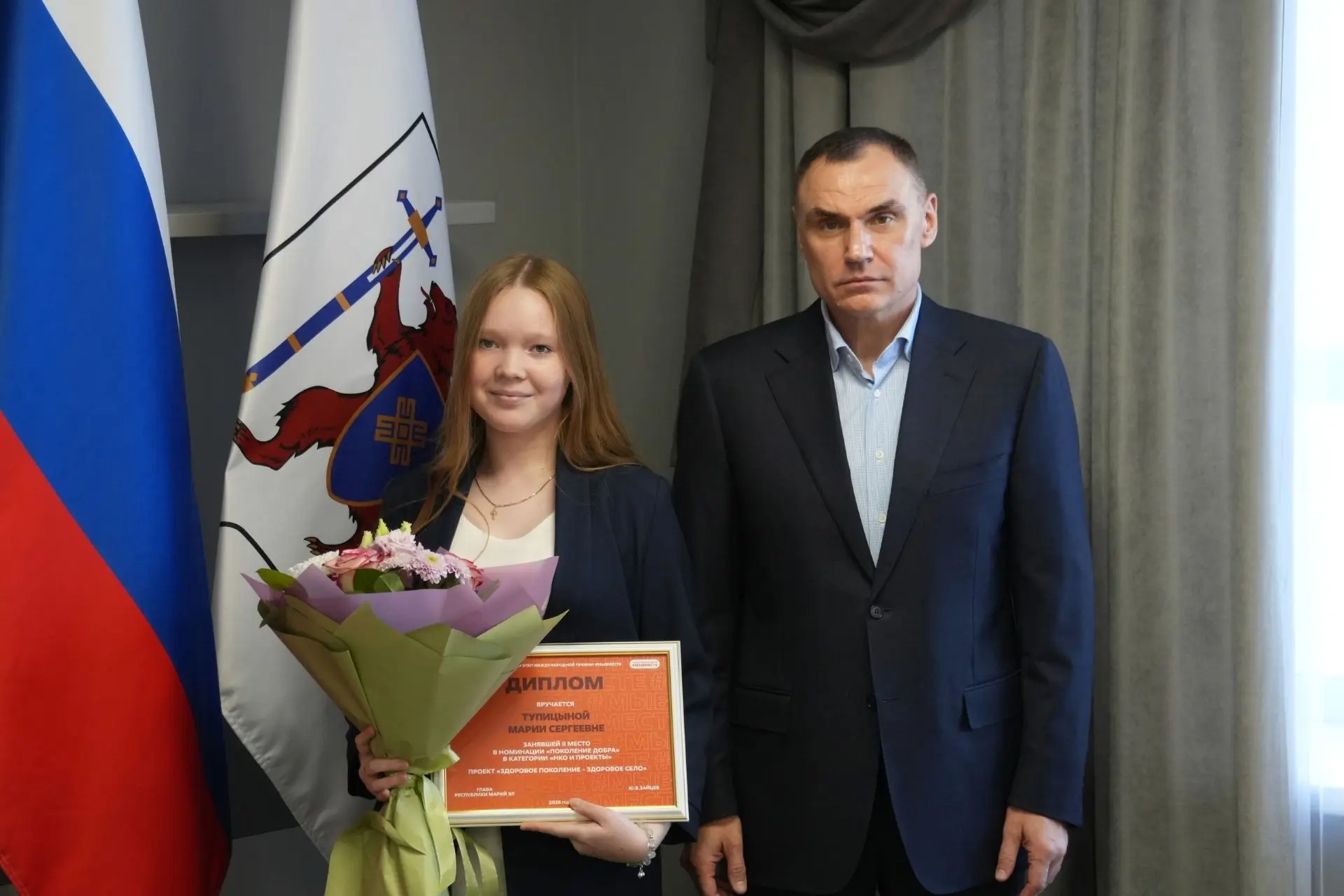 Учащаяся Параньгинской школы — призёр регионального этапа Международной премии «Мы вместе»