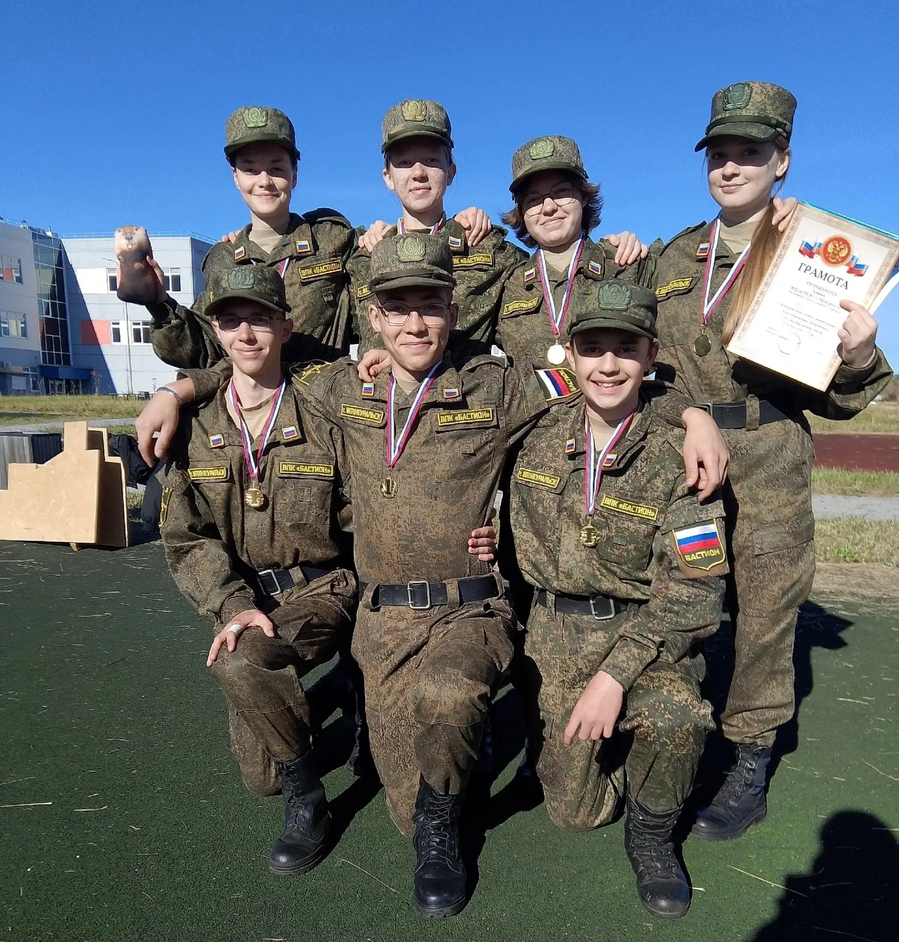 Осенью в нашем округе, в целях патриотического воспитания подрастающего поколения, прох...