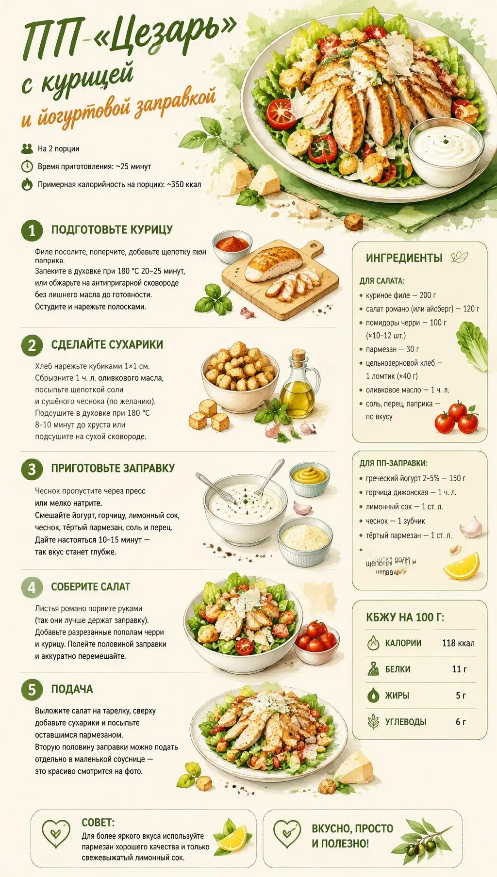ПП «Цезарь» 🥗