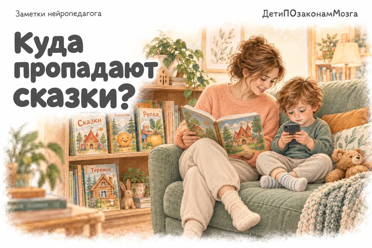 📚 Куда пропадают сказки?