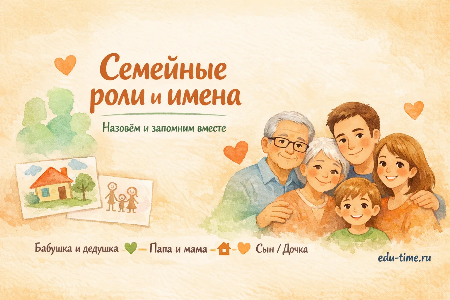 Семейные роли и имена 👪