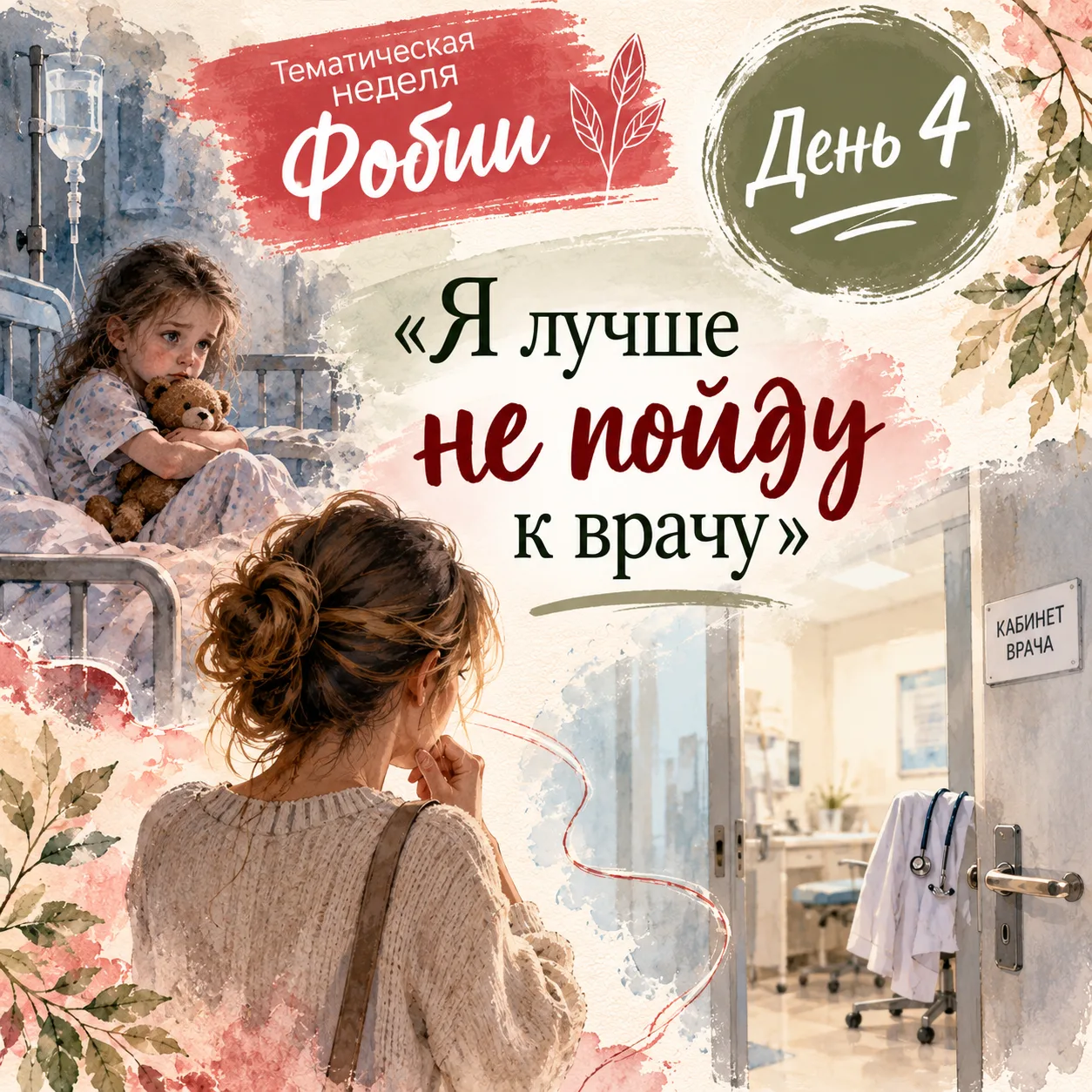 «Я лучше не пойду к врачу».