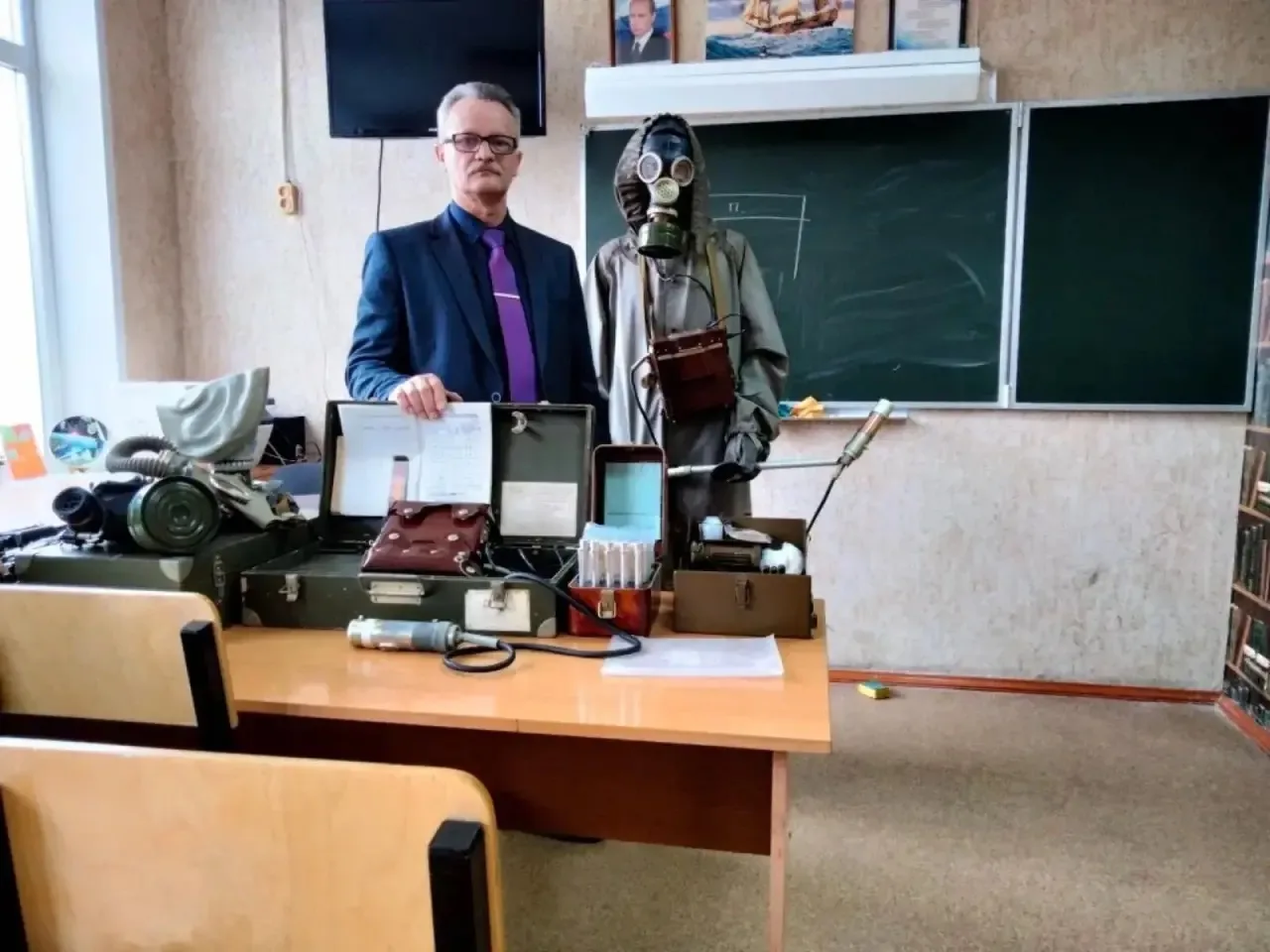 ❗️Уроки безопасности в нашей школе!
