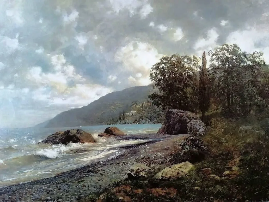 «Крымский пейзаж», 1887 г.