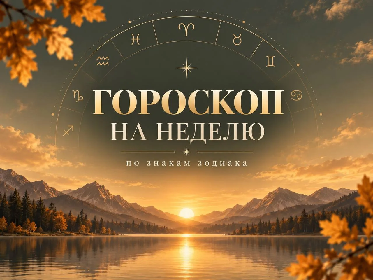 ✨ ГОРОСКОП НА НЕДЕЛЮ