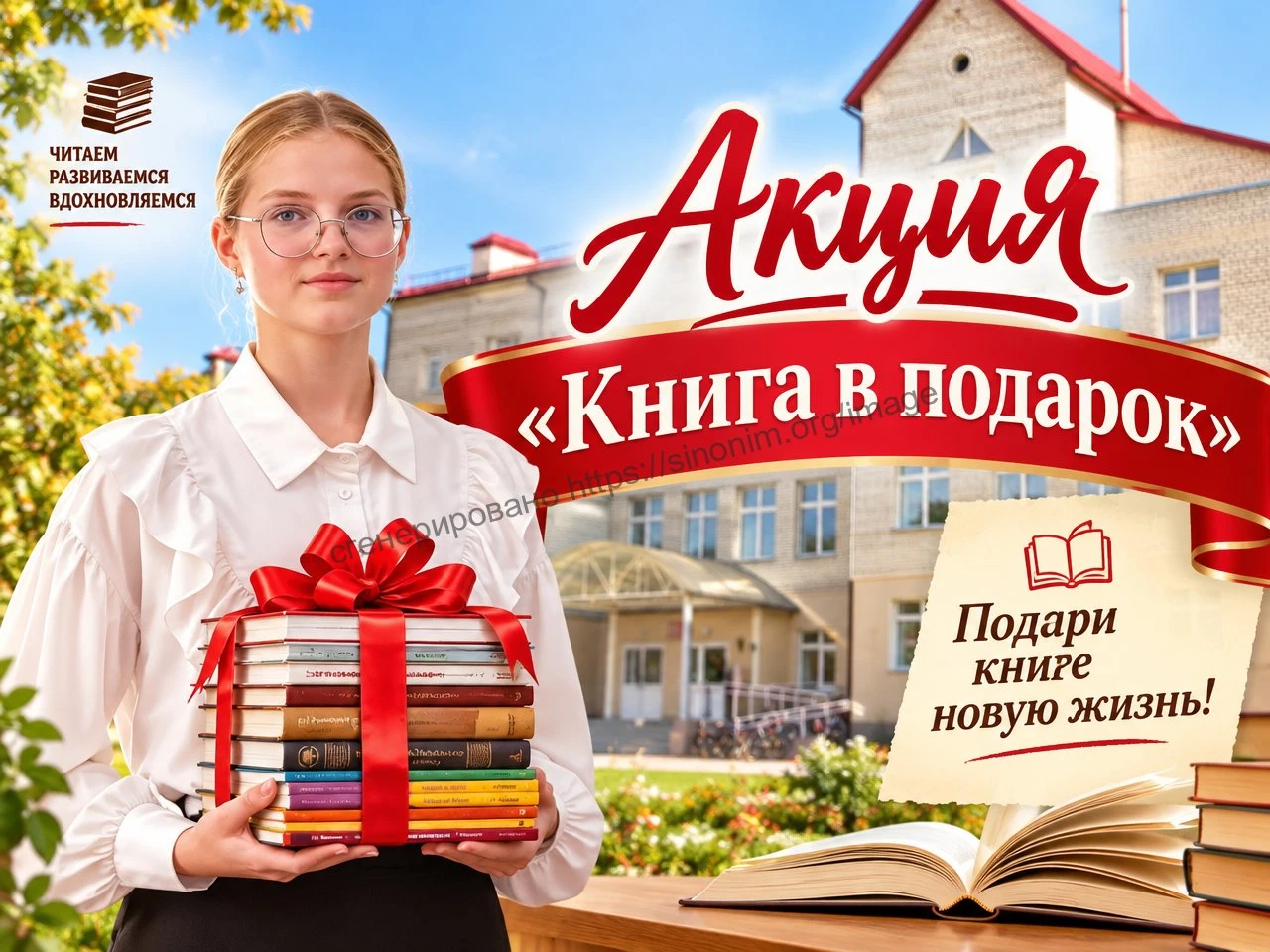 ⁉У вас дома есть книги, которые уже прочитаны, но всё ещё в хорошем состоянии? Давайте ...