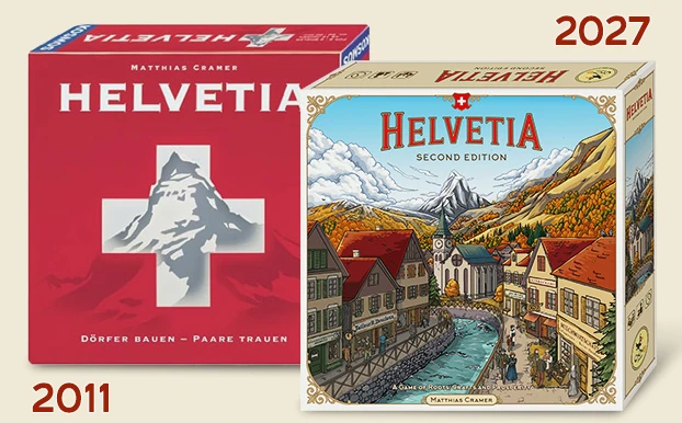 CrowD Games открыло предзапуск кампании Helvetia на Kickstarter. Это новая версия эконо...