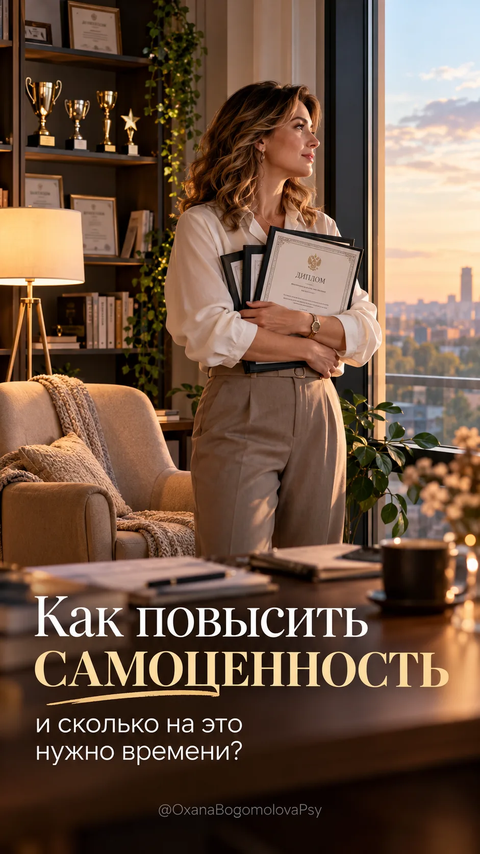 Первое, что важно понять, самоценность не появляется после очередного обучения, повышен...