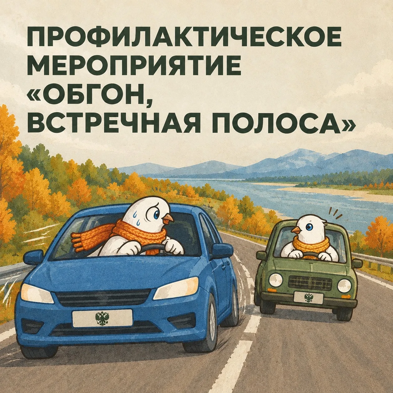 🚗 «Пару секунд сэкономлю — и успею!» — так думают многие перед обгоном. А потом эти се...