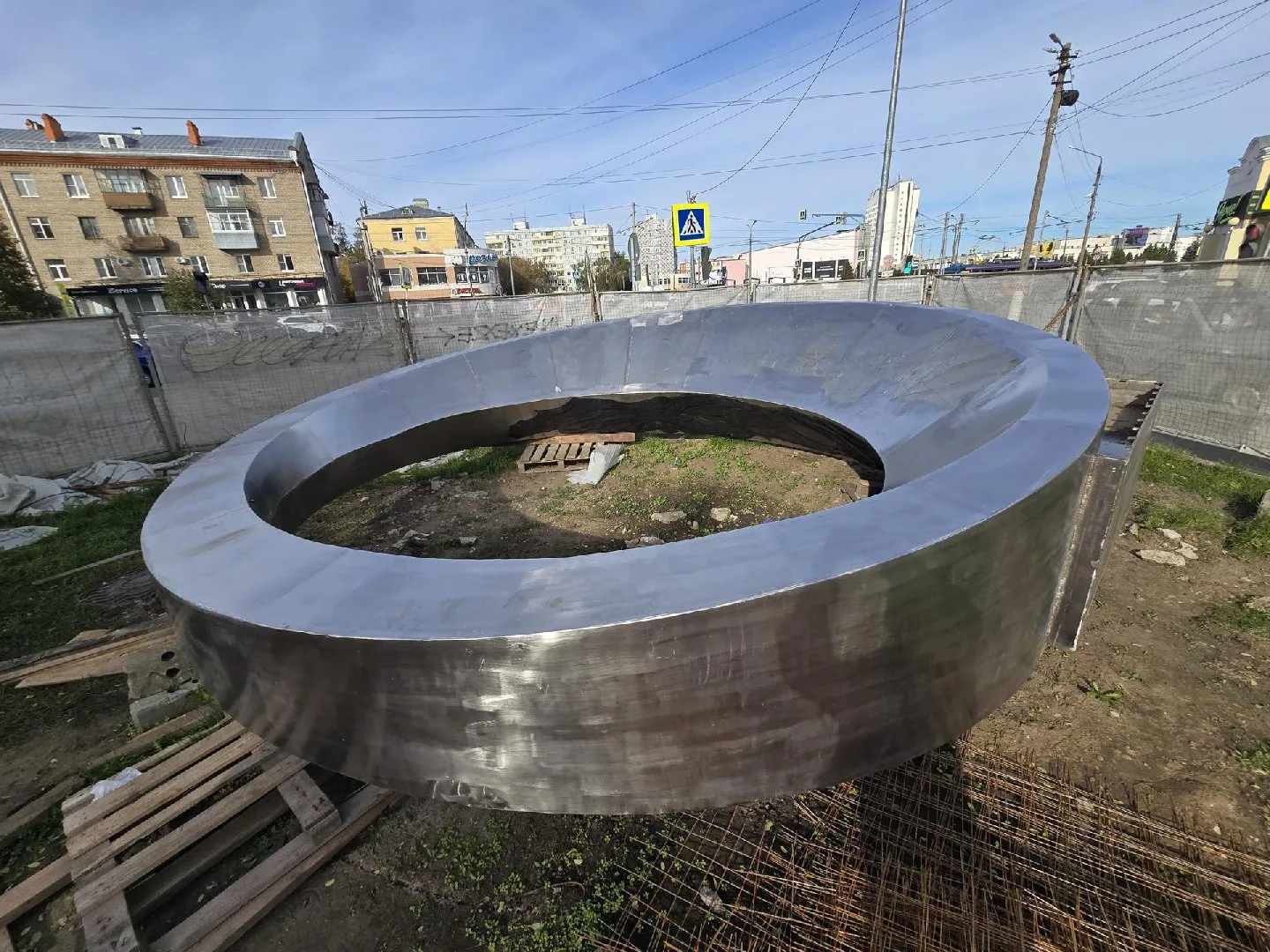 🚀 В Коломне благоустраивают сквер на улице Гагарина