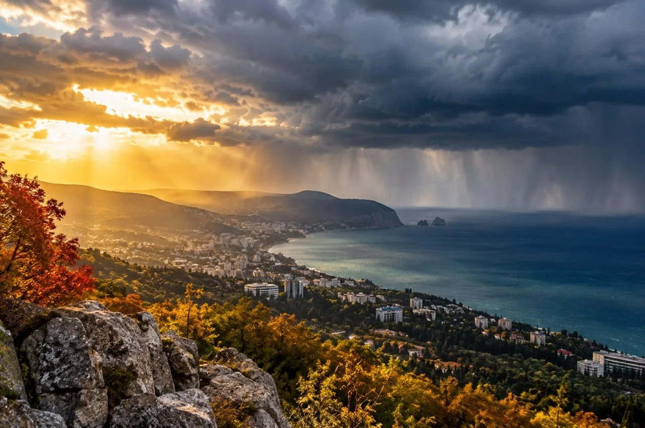 🌧 В Крыму на этой неделе ожидаются дожди и похолодание