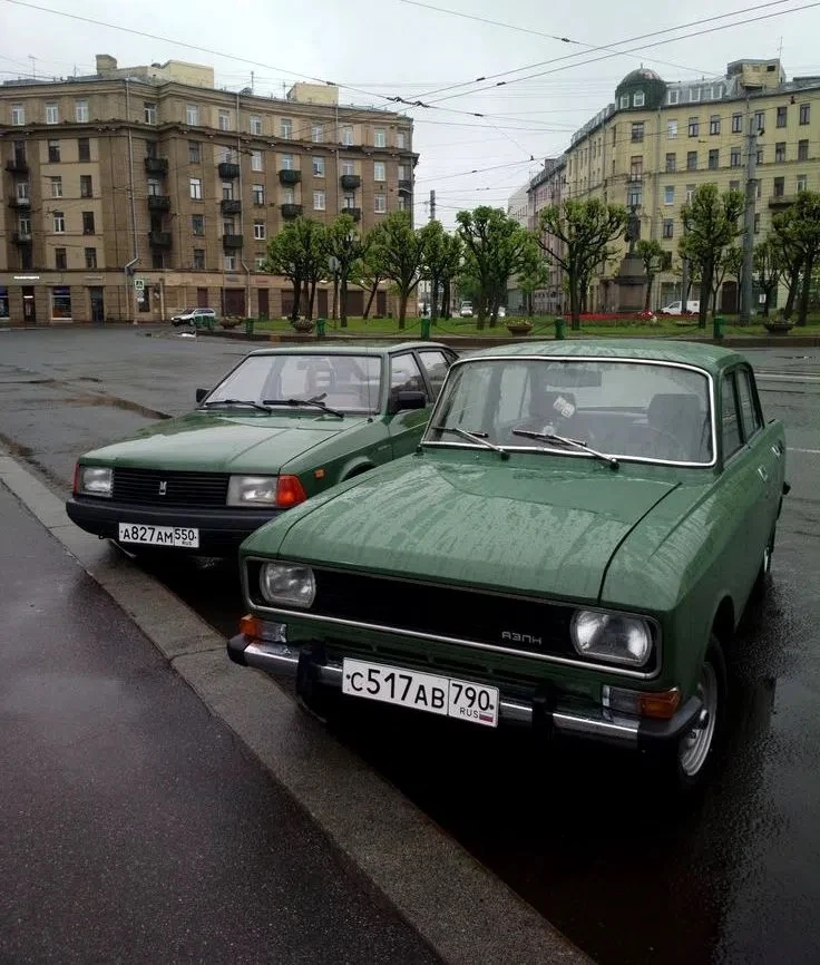 Москвич-2141 и Москвич-2140