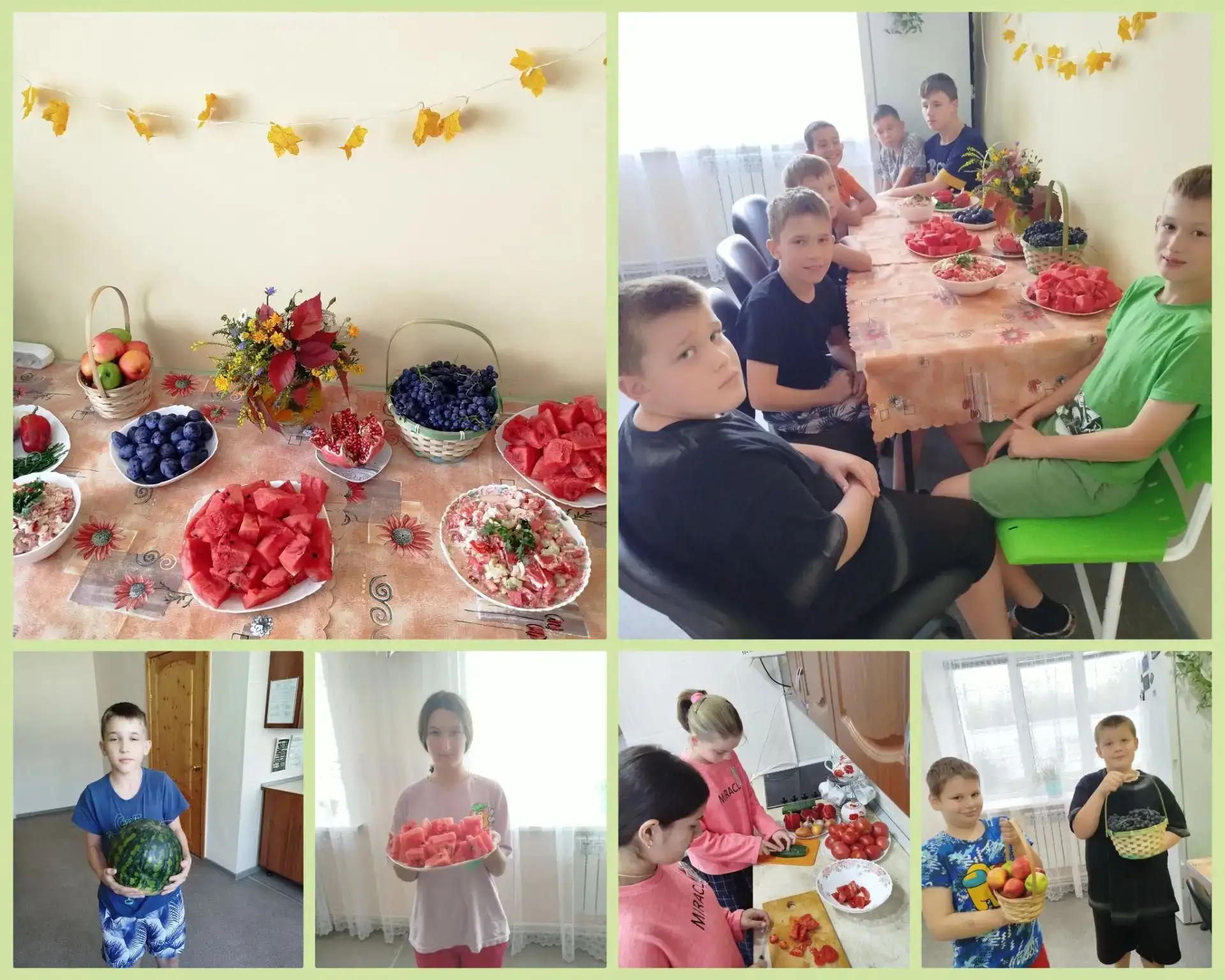📢Сегодня в нашем Центре прошло КТД "Дары осени: витамины в тарелке"🍎🍇🍅🥒