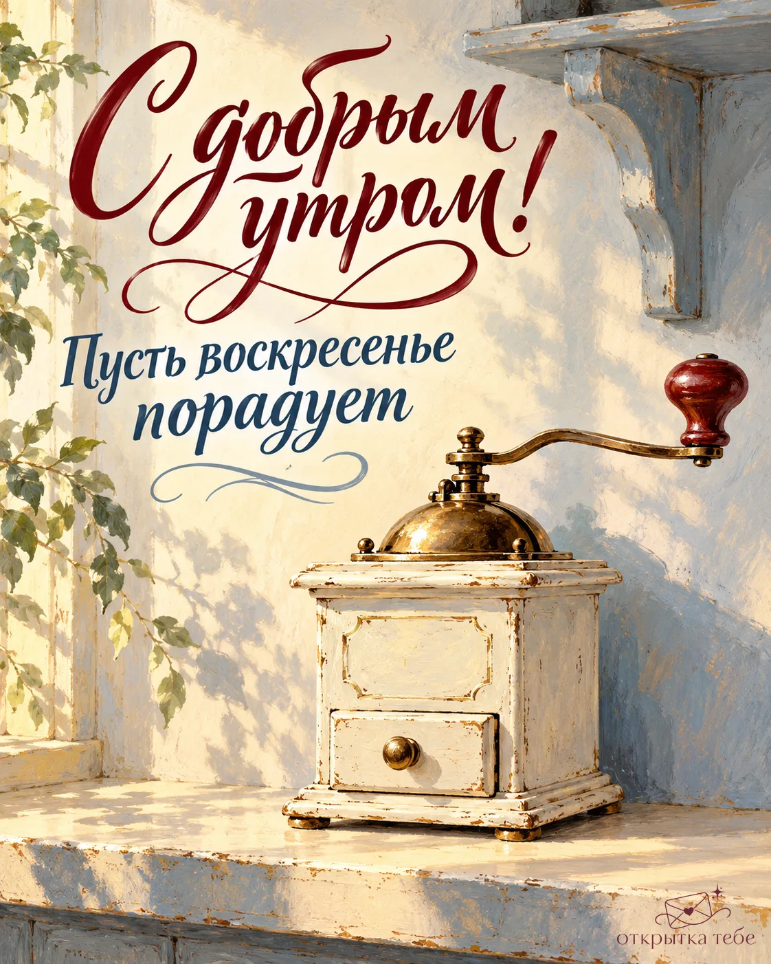 Доброго воскресного утра ☀️