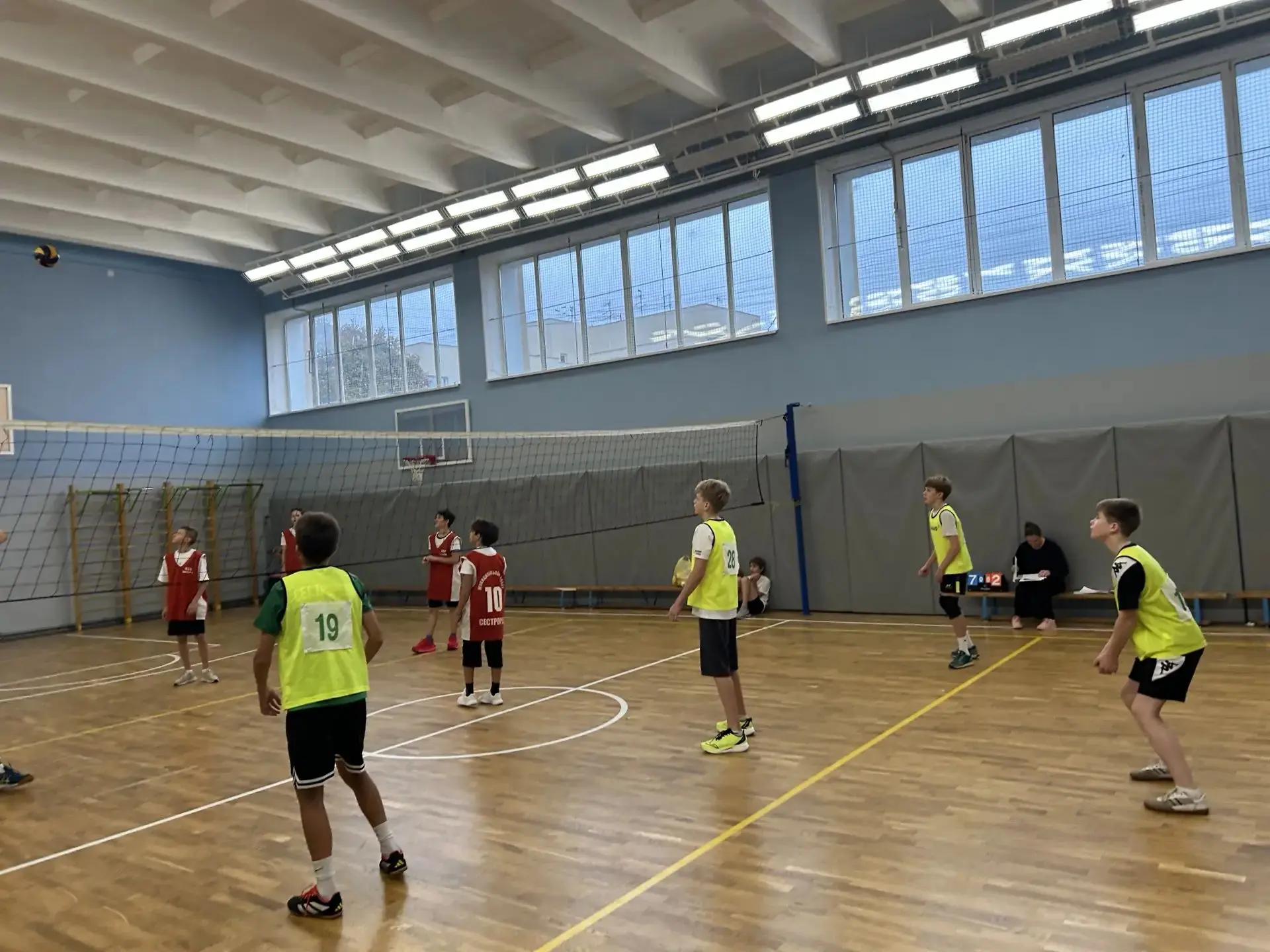 🏐12.10.26 года прошли соревнования по волейболу «Серебряный мяч «🏐сборная команда юно...