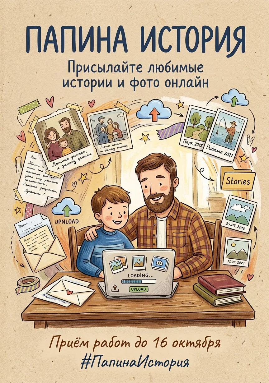 📸«Папина история» — акция ко Дню отца