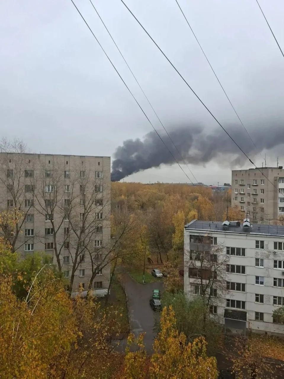⚡️Один человек погиб и четверо пострадали при пожаре и взрыве газа в ангаре в Подольске...