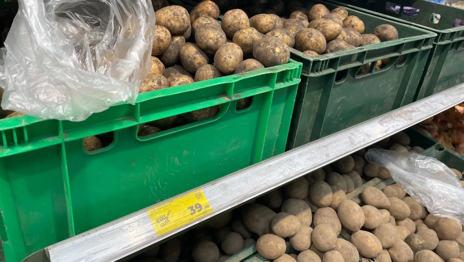 🥔📊 Продукты подешевели на 0,5% в Новосибирской области в сентябре. Сильнее всего сниз...