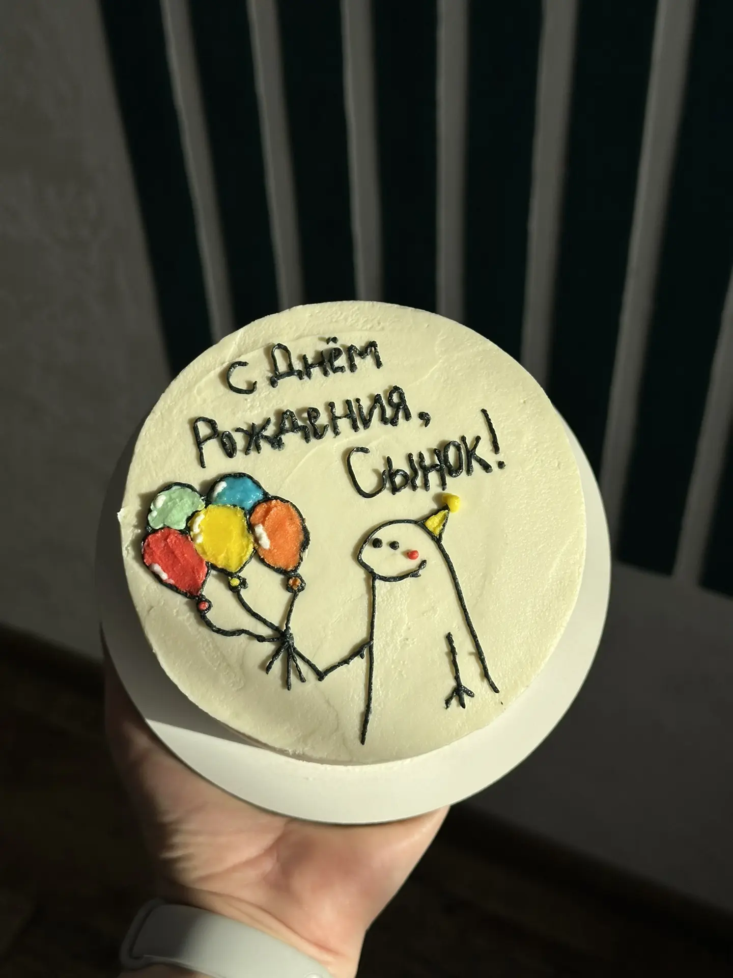 🍒Бенто-тортик 650гр, начинка «Красный бархат» с вишней🍒