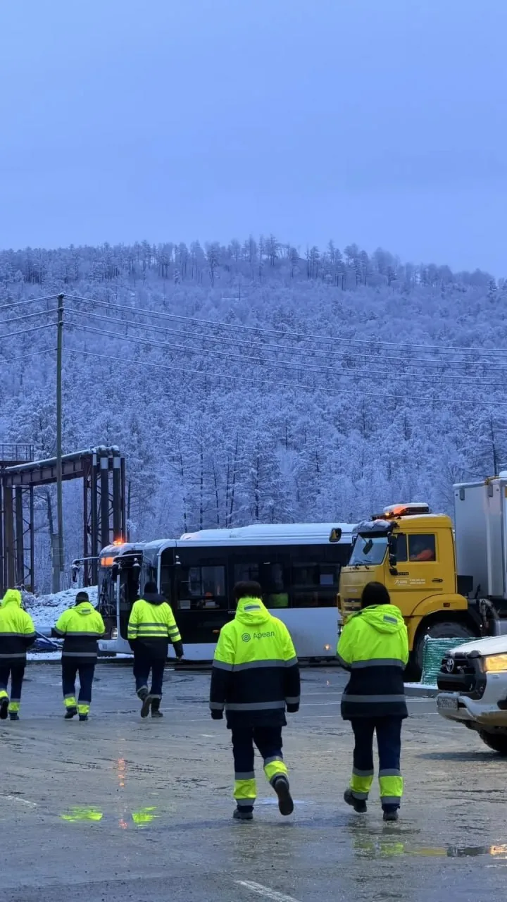 Зима близко: первый снег выпал на Култуминском месторождении ❄️