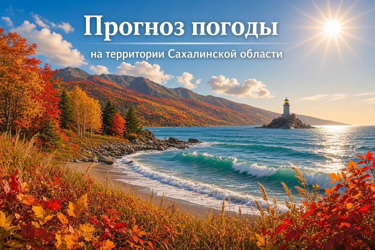 Прогноз погоды по Сахалинской области на 15 октября 2026 года.