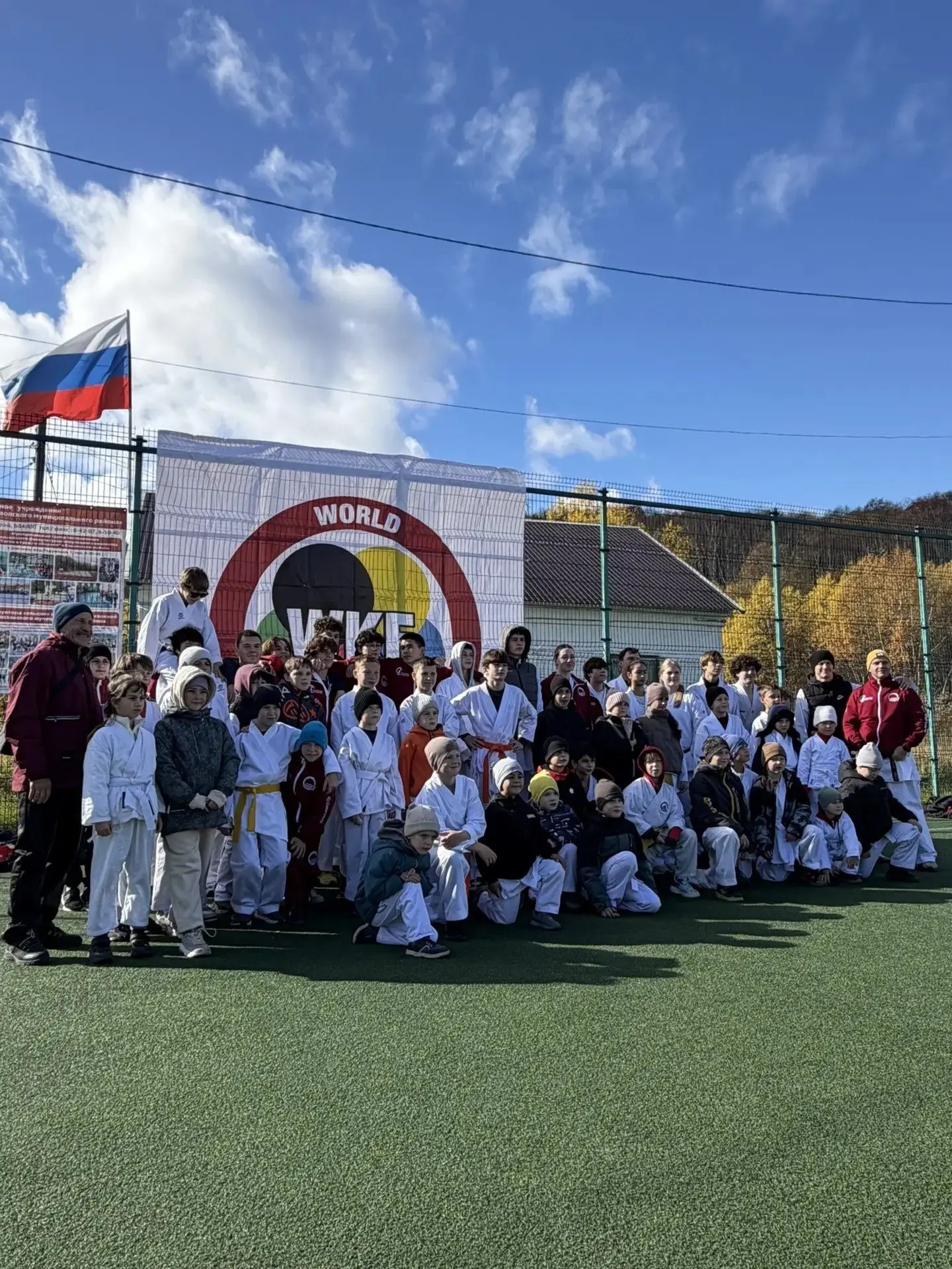 Всемирный день каратэ отметили на свежем воздухе! 🌬️⁣