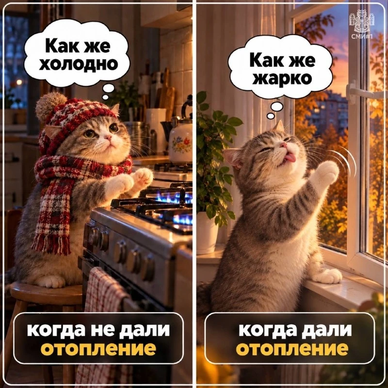 В Липецке началось подключение жилого фонда к системе отопления.