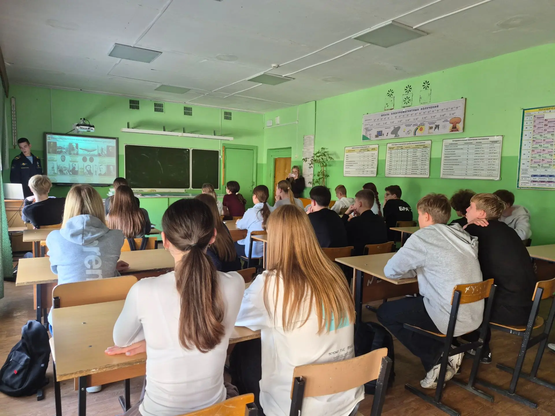 В рамках работы по профессиональному самоопределению обучающихся в школе состоялась вст...